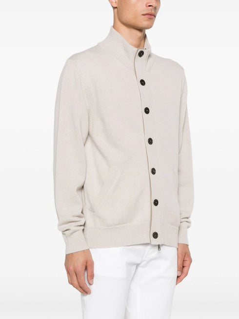 cashmere cardigan